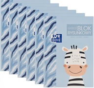 BLOK A3 20 LISTOV BIELY 120g/m2 OXFORD KIDS x6