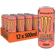 MONSTER ENERGY 12X500ML ODŠŤAVOVANÝ MONARCH NEW YUM