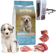 Suché krmivo pre ŠTEŇATÁ Labradorský ovčiak DIVINUS PUPPY s vitamínmi 20 kg