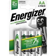 4X ENERGIZER UNIVERZÁLNE BATÉRIE AA R6 1300mAh