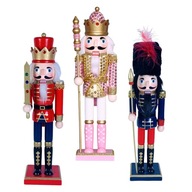 3ks Cute Nutcracker Dolls Stat