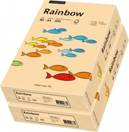 Papier do tlačiarne Rainbow A4 80g R40 lososový x2