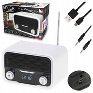 Štýlové rádio ADLER FM/USB/MP3/SD/BTooth AD 1185