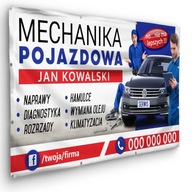 Reklamný banner, reklamné bannery 2x1 Mechanics Project zadarmo