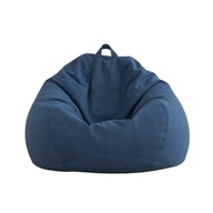 Pouf Seat vak 70x80x50 námornícka modrá 120L