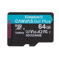 Pamäťová karta Kingston 64 GB microSDXC Canvas Go! Plus trieda 10 UHS-I 170 MB/s