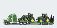 SIKU 1837 Nákladné auto s prívesom a dvoma ťahačmi JOHN DEERE 1:87