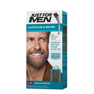 Just For Men Odmasťovač brady M35 Hnedá Stredne hnedá + aplikátor