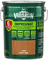 VIDARON OCHRANNÝ IMPREGNÁT ZLATÝ DUB V19 4,5L