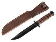 KA-BAR KNIFE USMC 1217 REPRO kožené puzdro