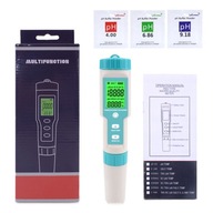 7In 1 Tester kvality vody PH meter TEMP EC SG ORP z