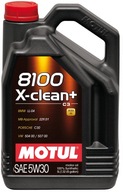 Motorový olej Motul 8100 X-Clean+ c3 5l 5W30