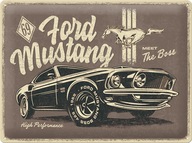 Darčekový plagát na tabuľu 30x40 cm Ford Mustang