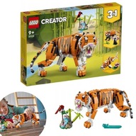 LEGO CREATOR MAJESTIC TIGER PANDA FISH 3V1