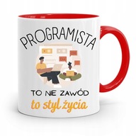 DARČEK PROGRAMÁTORA ČERVENÝ HRNEK