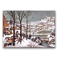 Obraz Pieter Bruegel - Lovci v snehu 105x75