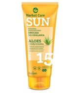 EMULZIA NA SLNKU s Aloe SPF 15 150 ml - hydratácia a ochrana pokožky