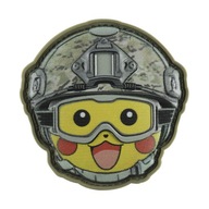 NÁŠIVKA NA VELCRO PIKACHU SOLDIER 3D