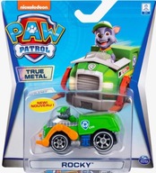 Kovové auto PAW Patrol s figúrkou 533 ROCKY smetiarske auto D