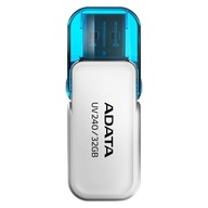 USB kľúč ADATA AUV240-32G-RWH (32 GB; USB 2.0; kruh