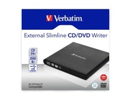 Externý DVD-RW rekordér VERBATIM USB 2.0