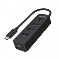 USB-C HUB; 4x USB-A 3.1; Aktívne; 10W; H1117B