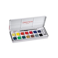 Farby CARAN D'ACHE Gouache Fancolor Cakes 15 ks