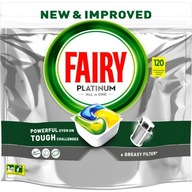 FAIRY Platinum Lemon 120 XXL kapsúl do umývačky riadu