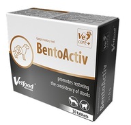 Vetfood BentoActiv 30 tab, hnačka, tráviace ťažkosti