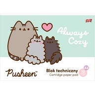 Technická podložka A4, 10 listov, kriedový obal PUSHEEN p10, cena za 1 kus