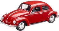 VW BEETLE BEETLE MODEL AUTA, ČERVENÝ ORG