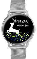 DÁMSKE SMARTWATCH G ROSSI POĽSKÉ MENU SMS TRÉNING