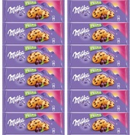 Milka Pieguski Choco Cookie s hrozienkami 135 g x12