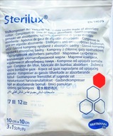 HARTMANN Sterilux 10x10cm 3x1 ks. sterilné 17 n 12 w