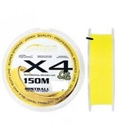 MISTRALL BRIDGE SHIRO X4 YELLOW FLUO 0,21MM