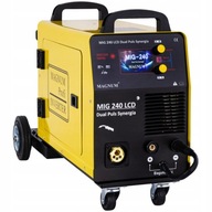 MIG WELDING MIG MAGNUM MIG 240 DUAL PULS SYNERGY LCD