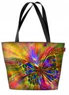VEĽKÁ dámska kabelka - shopper bag - taška cez rameno - Holi Butterfly