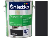 ŚNIEZKA SUPERMAL OIL-FTAAL ENAMEL ČIERNA 9005 5L