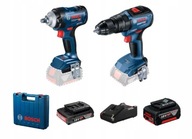 SET GDS18V-400+GSB18V-50 1*2,0AH+1*5,0AH BOSCH