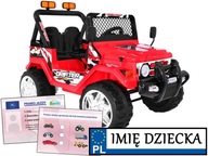 autobatéria JEEP RAPTOR DRIFTER diaľkové ovládanie MP3