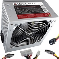 500W NAPÁJACÍ ZDROJ TICHÝ PASÍVNY VENTILÁTOR PFC MODUL PCI-EXPRESS 3x SATA