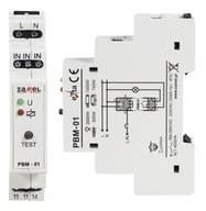 ZAMEL Bistabilné relé 16A 230V TEST funkcie PBM-01 na lištu TH35