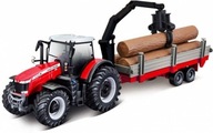 Poľnohospodársky traktor Fergusson 8740S + príves BBurago