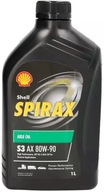 SHELL SPIRAX S3 AX 80W-90 MB 235,6 ZF TE-ML 1L