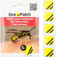 Bee Patch Slices for Stings Remove Venom 5 ks