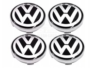 VW KRYTY ODZNAKY KLOBÚČKY NA ZLIATINÉ DISKY 60mm/56mm