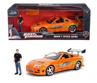 Jada Toys Rýchlo a zbesilo Toyota Supra 1995 oranžové figúrkové auto