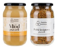 Multikvetový med 1150g + POLSKÝ včelí peľ