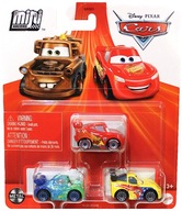 CARS MINI RACERS SADA TRI MINI AUDI GKG01 HLL64 ZYGZAK MCQUEEN