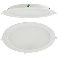 LED stropné svietidlo, zápustné, zápustné, 24W, 2640lm, 4000K, biele